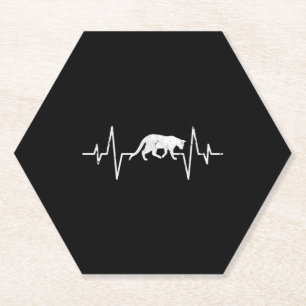 Katzenherz Untersetzer