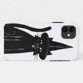 Katzenhexe Case-Mate iPhone Hülle (Rückseite (Horizontal))
