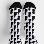 Katzenhexe Socken (Oben)