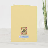 Katzenhochzeitsankündigung Einladung (Rückseite)