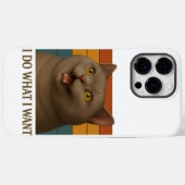 Katzenhöhe Case-Mate iPhone Hülle (Rückseite (Horizontal))