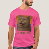 Katzenhöhe T-Shirt (Vorderseite)
