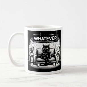 Katzenhöhe, welche Moody-Katze auch immer Kaffeetasse