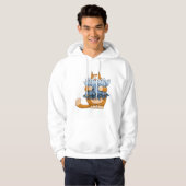 Katzenholz Hoodie (Vorne ganz)