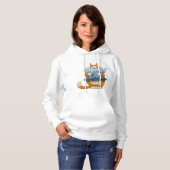 Katzenholz Hoodie (Vorne ganz)