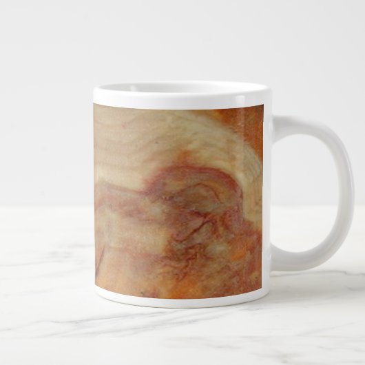 Katzenholz Jumbo-Tasse (Rechts)