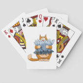 Katzenholz Spielkarten (Rückseite)