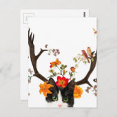 Katzenhörner Postkarte (Vorne/Hinten)