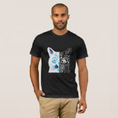Katzenillustration T-Shirt (Vorne ganz)