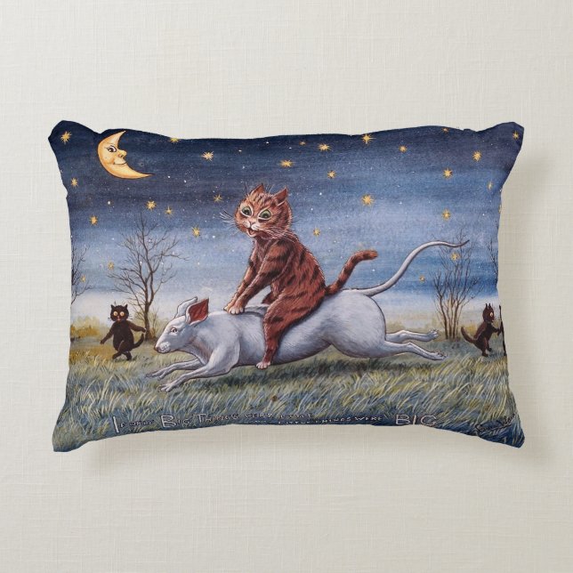 Katzenimagination, Louis Wain Dekokissen (Vorderseite)