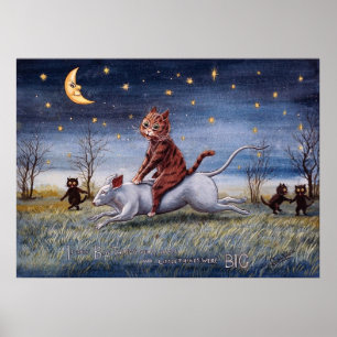 Katzenimagination, Louis Wain Poster