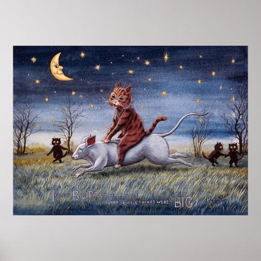 Katzenimagination, Louis Wain Poster (Vorne)