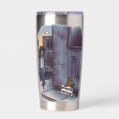 Katzeninsulated Tumbler Thermobecher (Vorderseite)