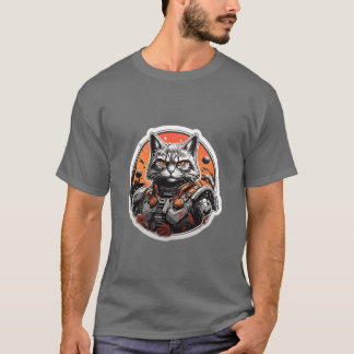 Katzenjacke-Design Kleiderständer T-Shirt