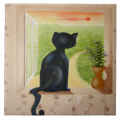 Katzenjacke Fliese (Vorderseite)