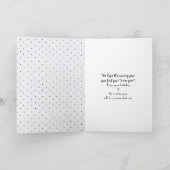 Katzenjacke Geburtstag Karte (Innenseite)