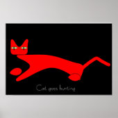 Katzenjagd Poster (Vorne)