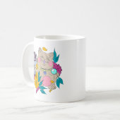 Katzenjägerkatze Kaffeetasse (Vorderseite Links)