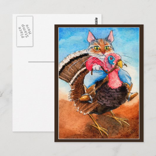 Katzenjammer Postkarte (Vorne/Hinten)