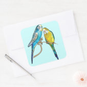 Katzenjammer Quadratischer Aufkleber (Umschlag)