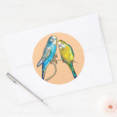 Katzenjammer Runder Aufkleber (Umschlag)