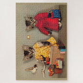 Katzenjammer und Kasse Puzzle (Vertikal)