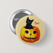 Katzenjammer Vintage Halloween-Taste Button (Vorne & Hinten)