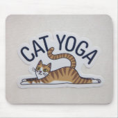 Katzenjoga Mousepad (Vorne)