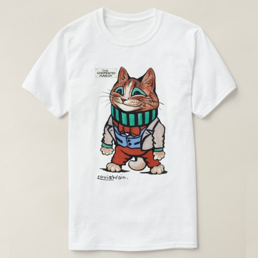 Katzenjunge, Louis Wain T-Shirt (Design vorne)