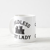 Katzenjungfrau-Tasse Kaffeetasse (Vorderseite Links)