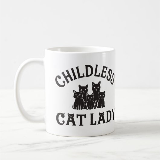 Katzenjungfrau-Tasse Kaffeetasse (Links)