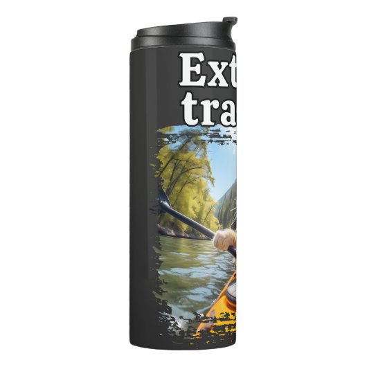 Katzenjungpaddel Thermosbecher (Nach links gedreht)