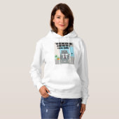 Katzenkaffee Hoodie (Vorne ganz)