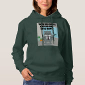 Katzenkaffee Hoodie (Vorderseite)