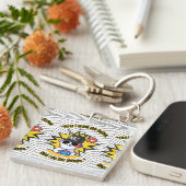 Katzenkaffee Schlüsselanhänger (Vorderseite rechts)