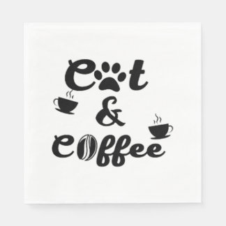 Katzenkaffee Serviette