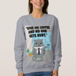 Katzenkaffee Sweatshirt