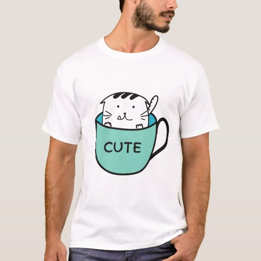 Katzenkaffee T-Shirt (Vorderseite)