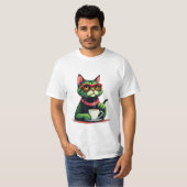Katzenkaffee T - Shirt (Vorne ganz)