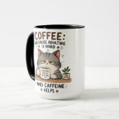 Katzenkaffee tasse (Vorderseite Links)