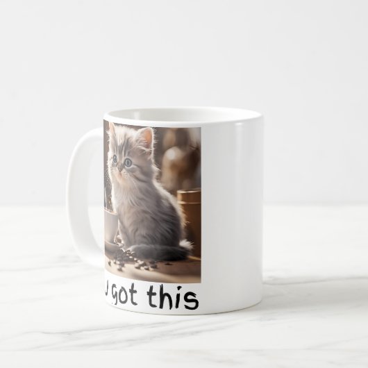 Katzenkaffee-Tasse Kaffeetasse (Vorderseite Links)