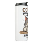 Katzenkaffee thermosbecher (Nach links gedreht)