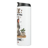 Katzenkaffee thermosbecher (Nach rechts gedreht)