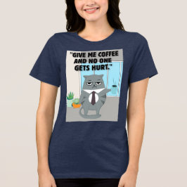 Katzenkaffee Tri-Blend Shirt