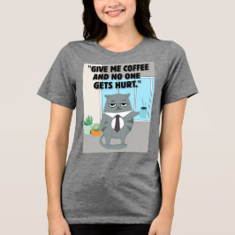 Katzenkaffee Tri-Blend Shirt
