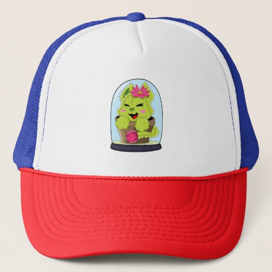 Katzenkaktus Truckerkappe (Vorderseite)