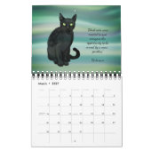 Katzenkalender 2026 kalender (Mär 2027)