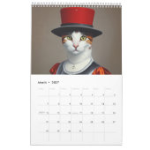 Katzenkalender Kalender (Mär 2027)