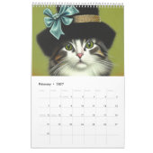 Katzenkalender Kalender (Feb 2027)