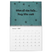 Katzenkalender Kalender (Jan 2027)